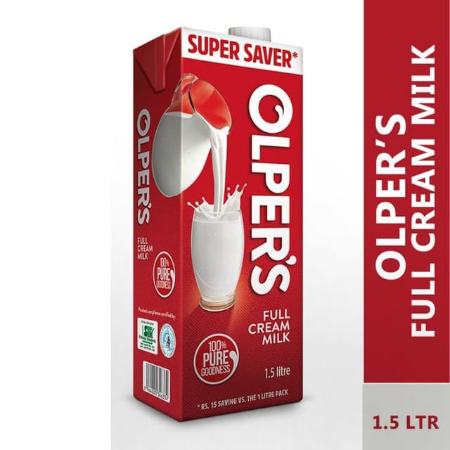 1.5Ltr Olpers Full Cream Milk